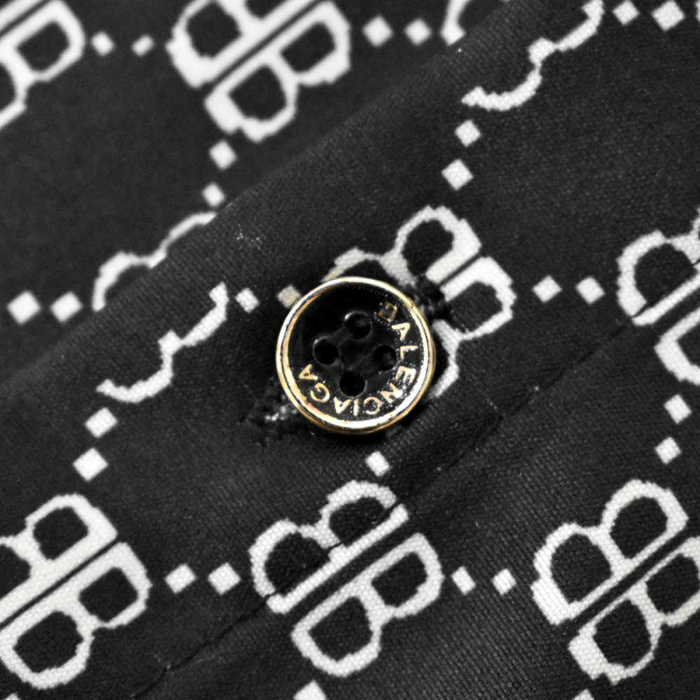 Balenciaga Black Premium Quality Shirt-thumb-4