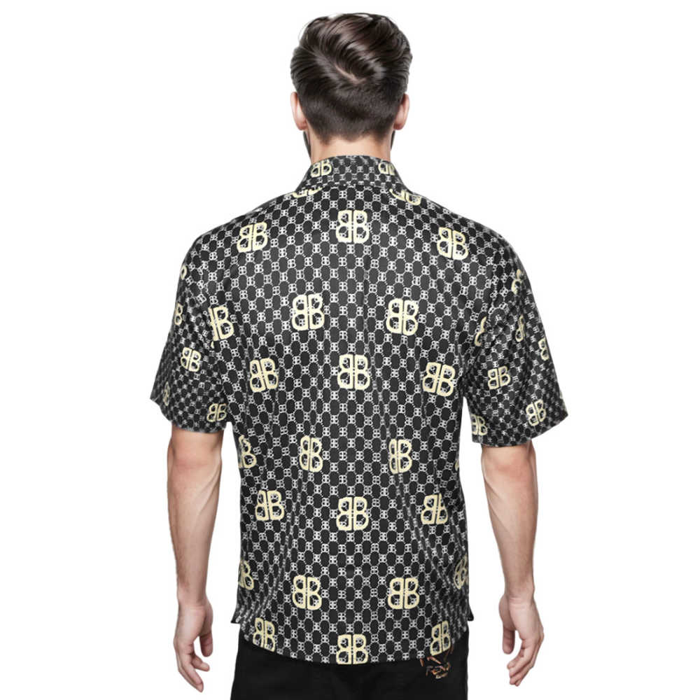 Balenciaga Black Premium Quality Shirt-thumb-1