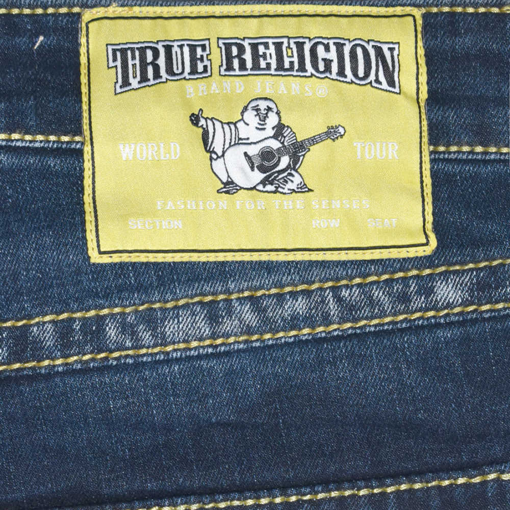 True Religion Dark Blue Premium Quality Denim Jeans-4