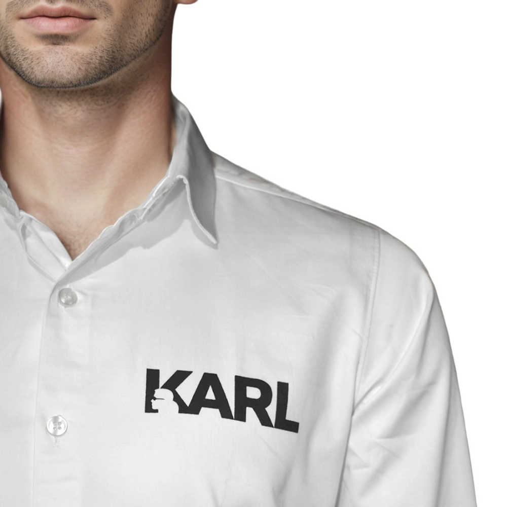 Karl Lagerfeld White Premium Quality Shirt-5