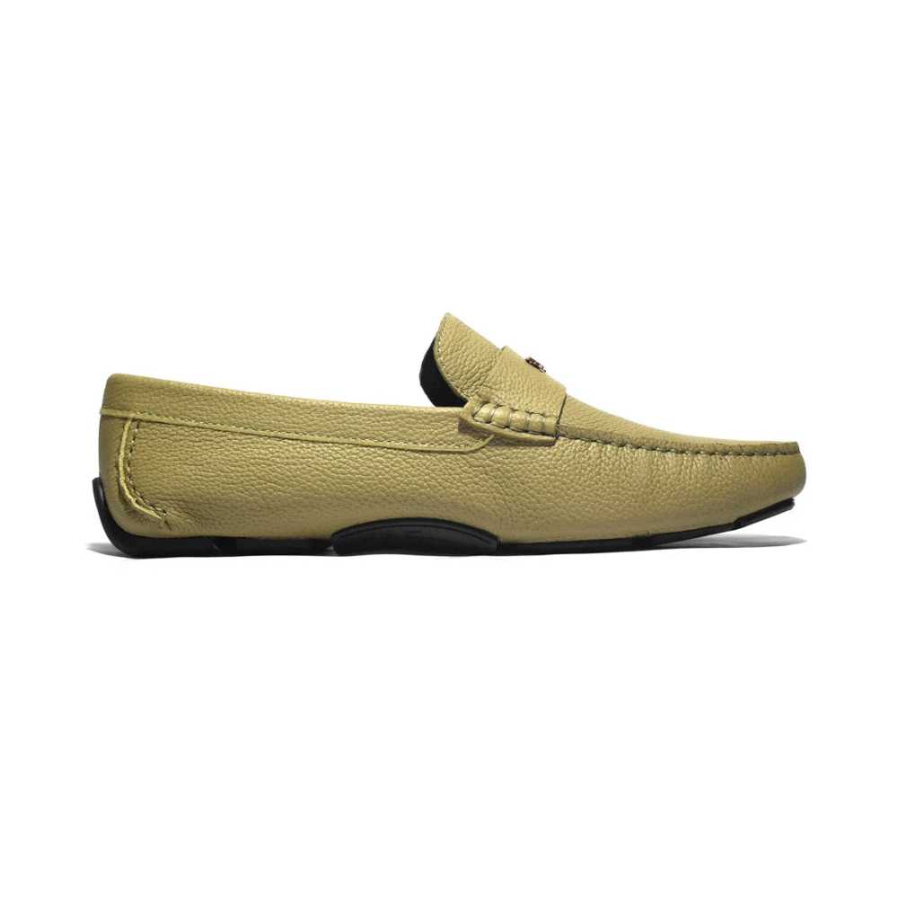 Salvatore Ferragamo Olive Green Premium Quality Loafers-2