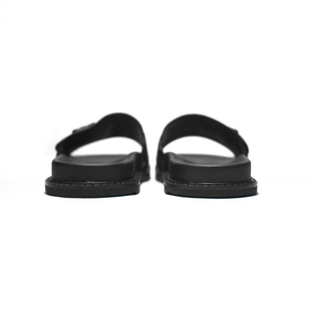 Louis Vuitton Black Premium Quality Men's Flip-flops-5