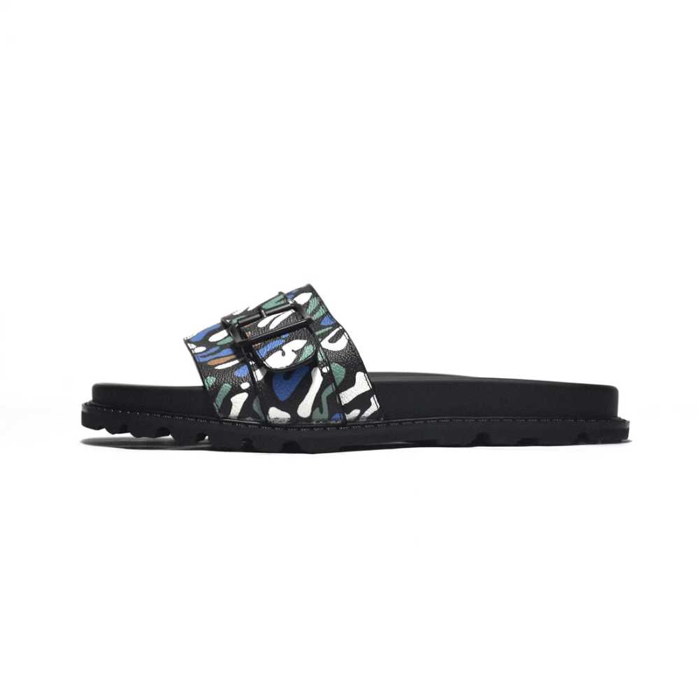 Louis Vuitton Black Premium Quality Men's Flip-flops-1