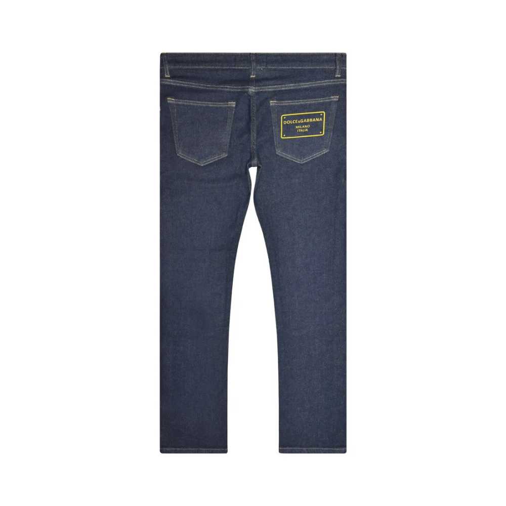 Dolce & Gabbana Dark Blue Premium Quality Jeans-thumb-5