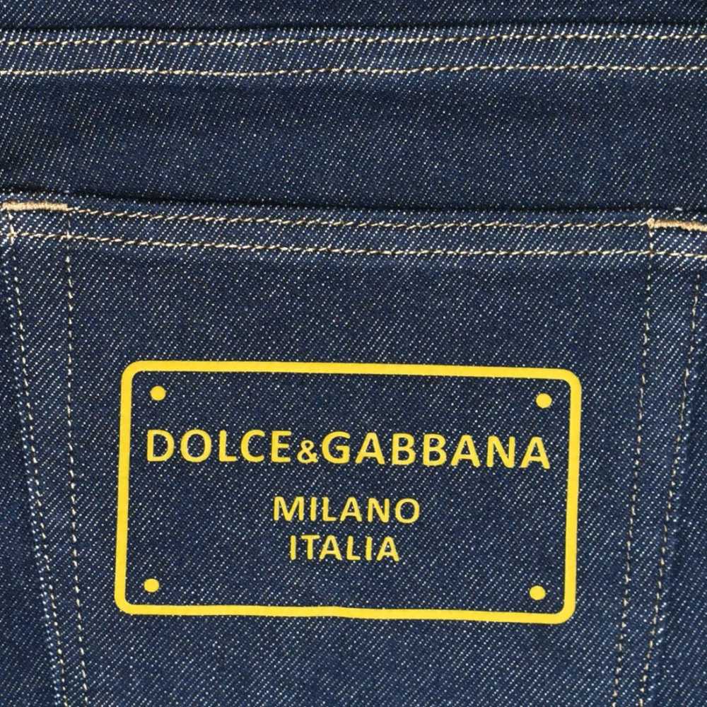 Dolce & Gabbana Dark Blue Premium Quality Jeans-thumb-4