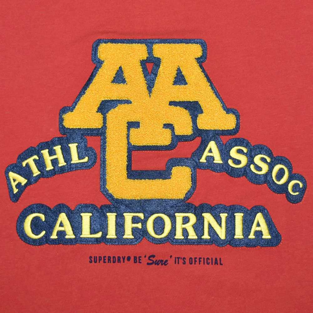 Superdry Red Premium Quality Women T-shirt-3