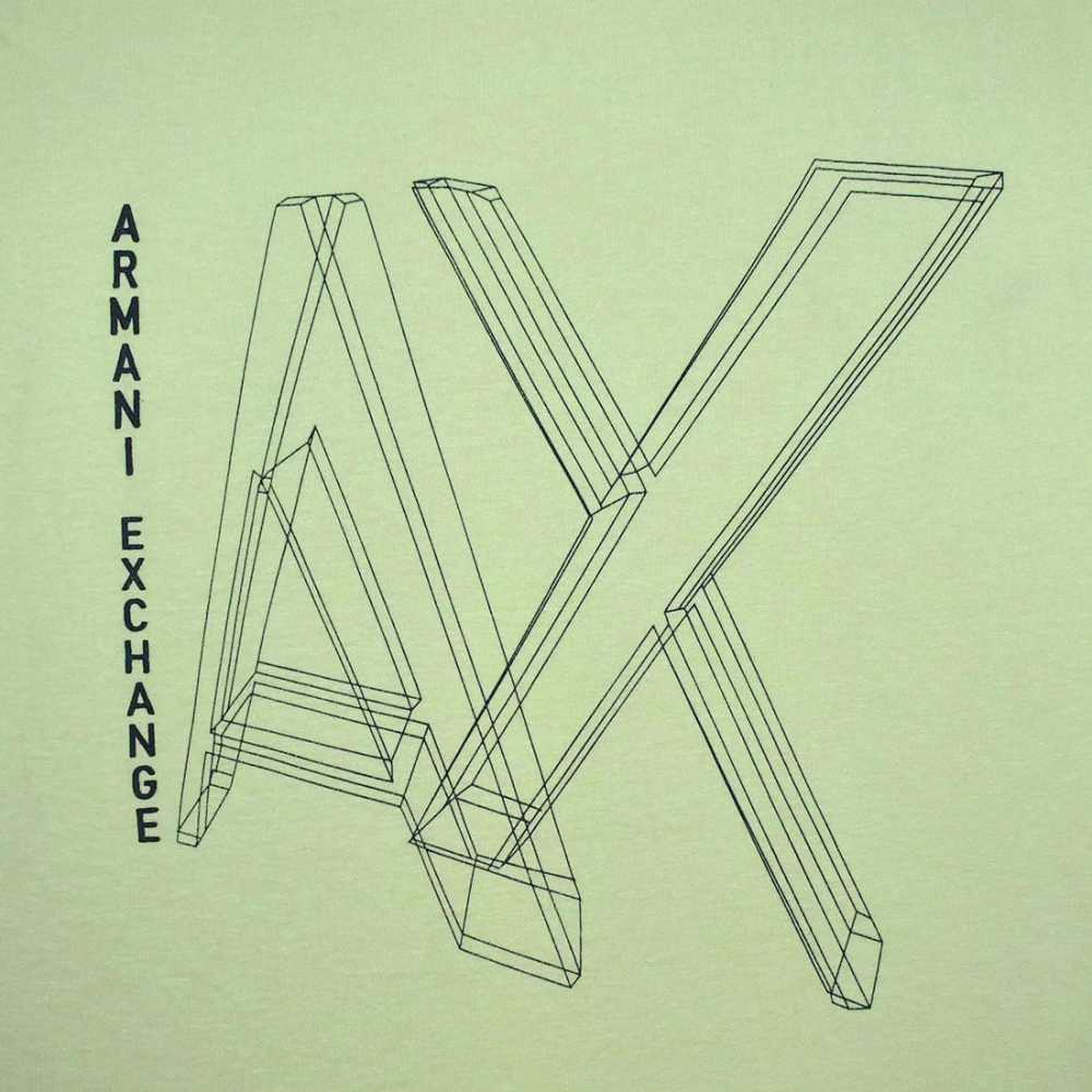 Armani Exchange Green Premium Quality Women T-shirt-thumb-3