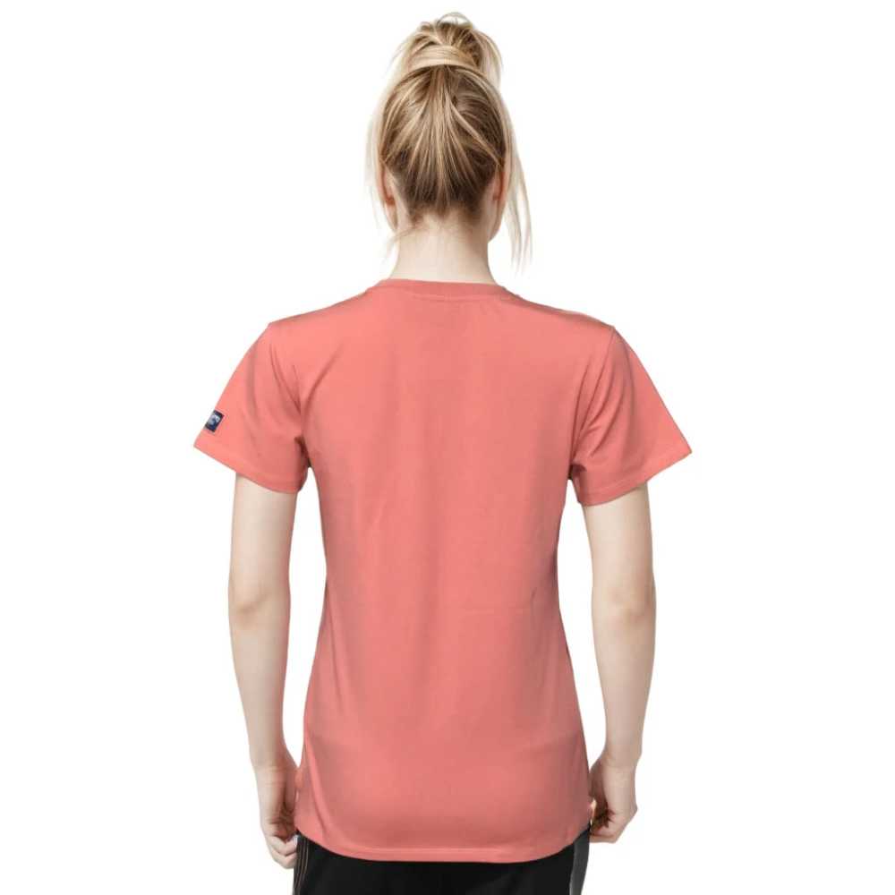 Superdry Pink Premium Quality Women T-shirt-1