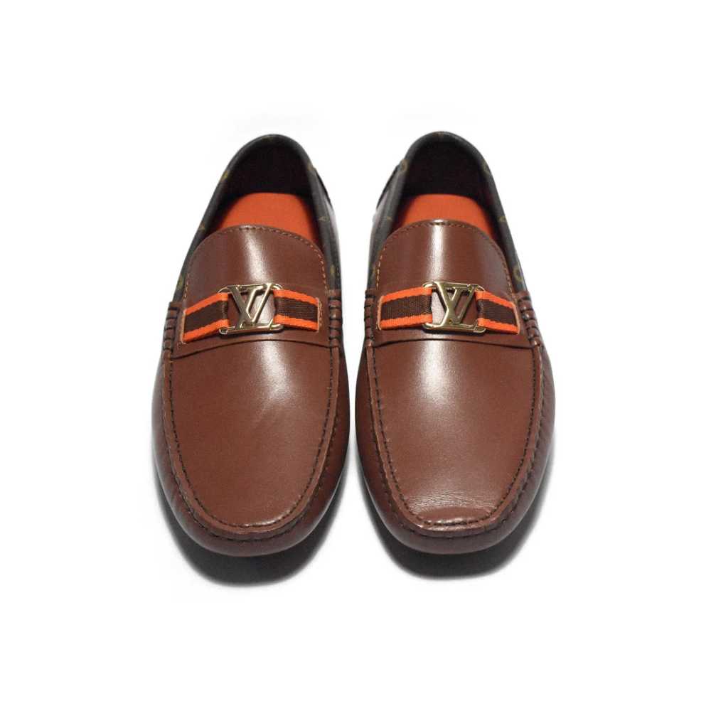 Louis Vuitton Brown Premium Quality Loafers-3