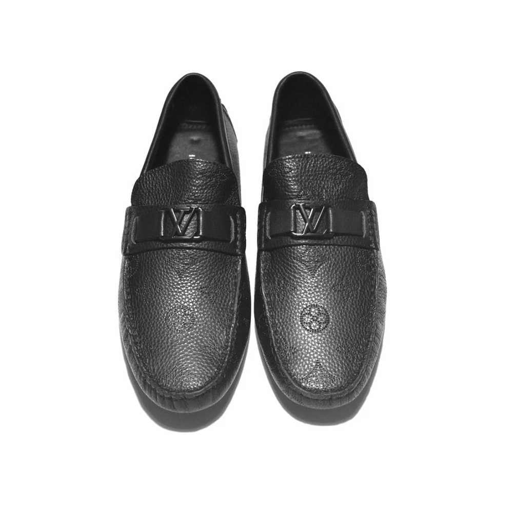 Louis Vuitton Black Premium Quality Design Loafers-3