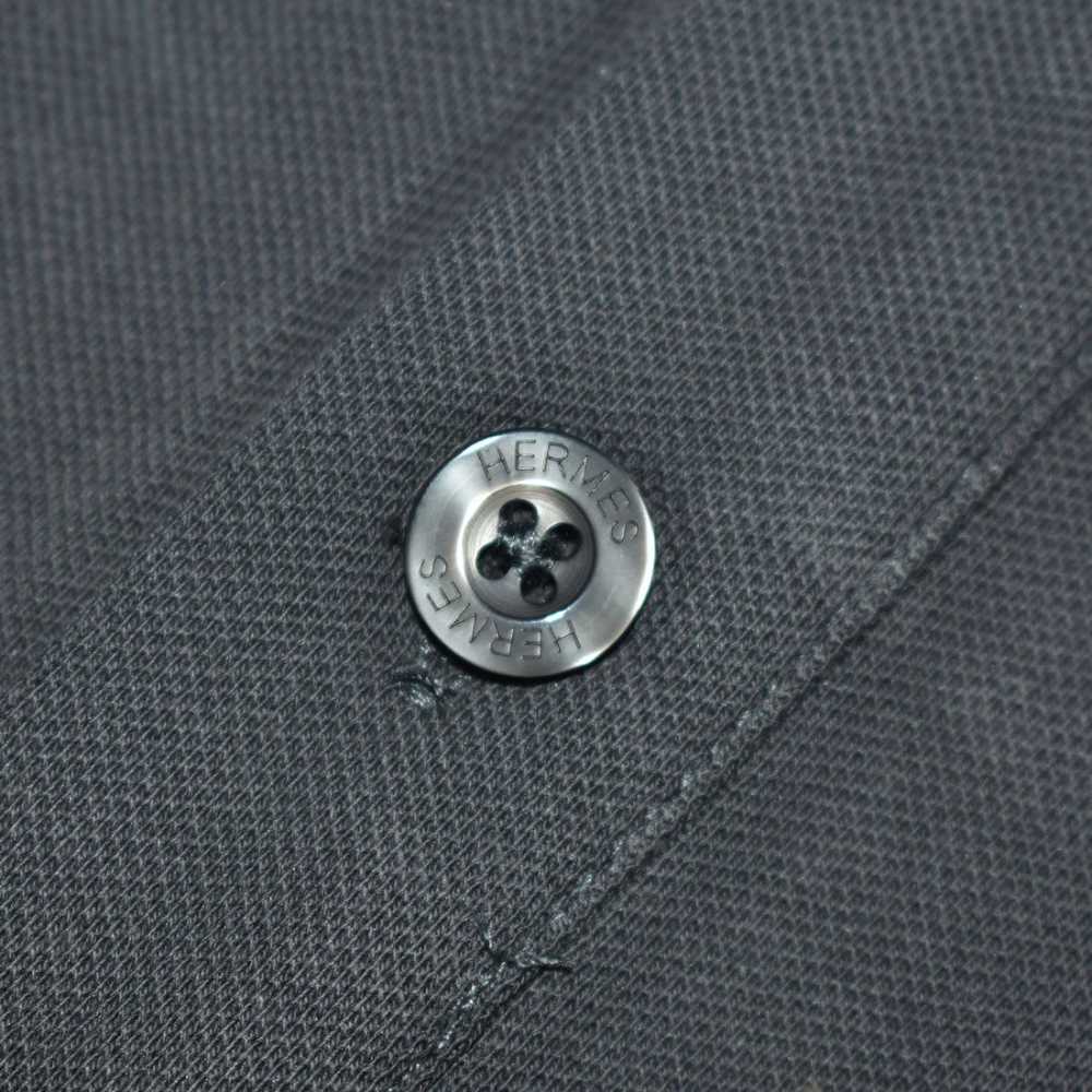 Hermes Dark Grey Premium Quality Half Sleeve T-shirt-5