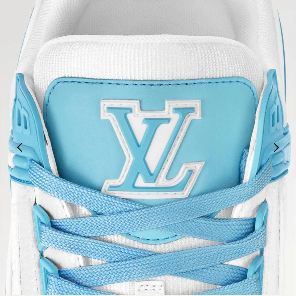Louis Vuitton Sky Blue Premium Quality Sneakers-6