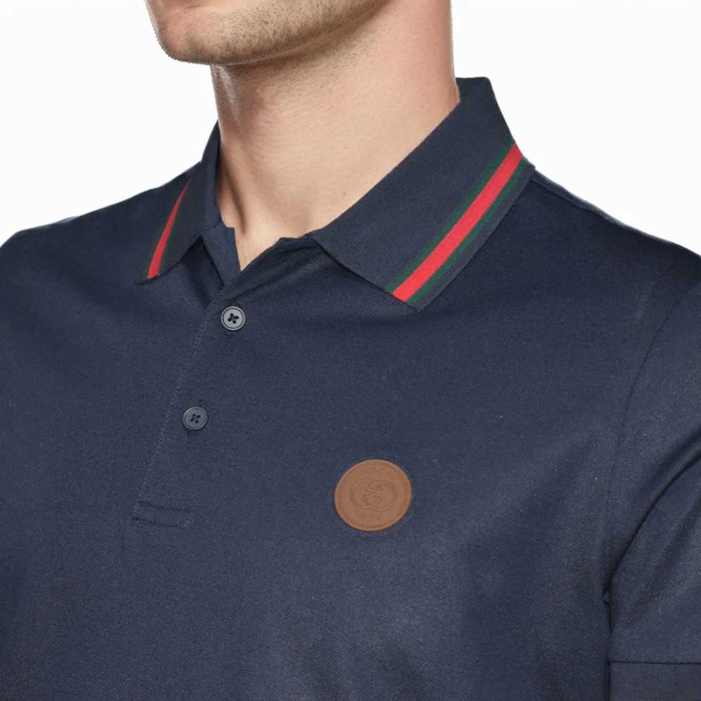 Gucci Dark Navy Blue Premium Quality T-shirt-2