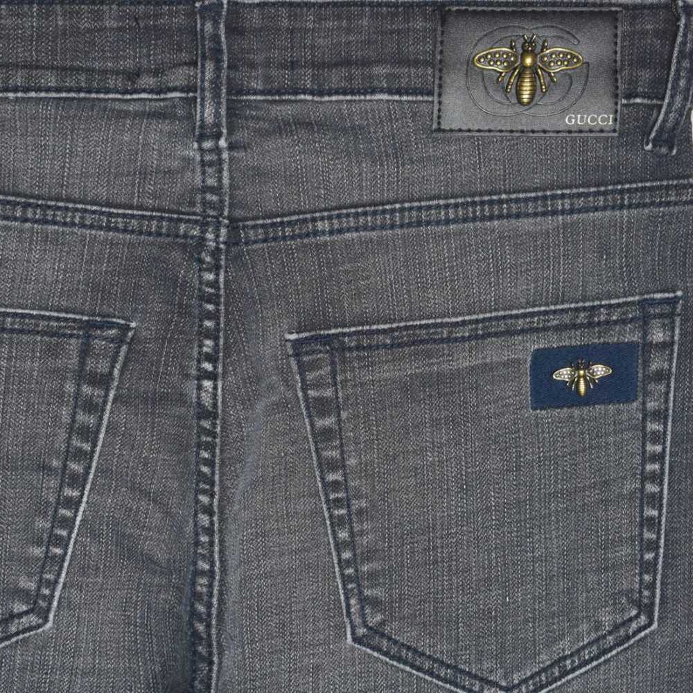 Gucci Navy Blue Premium Quality Denim Jeans-3