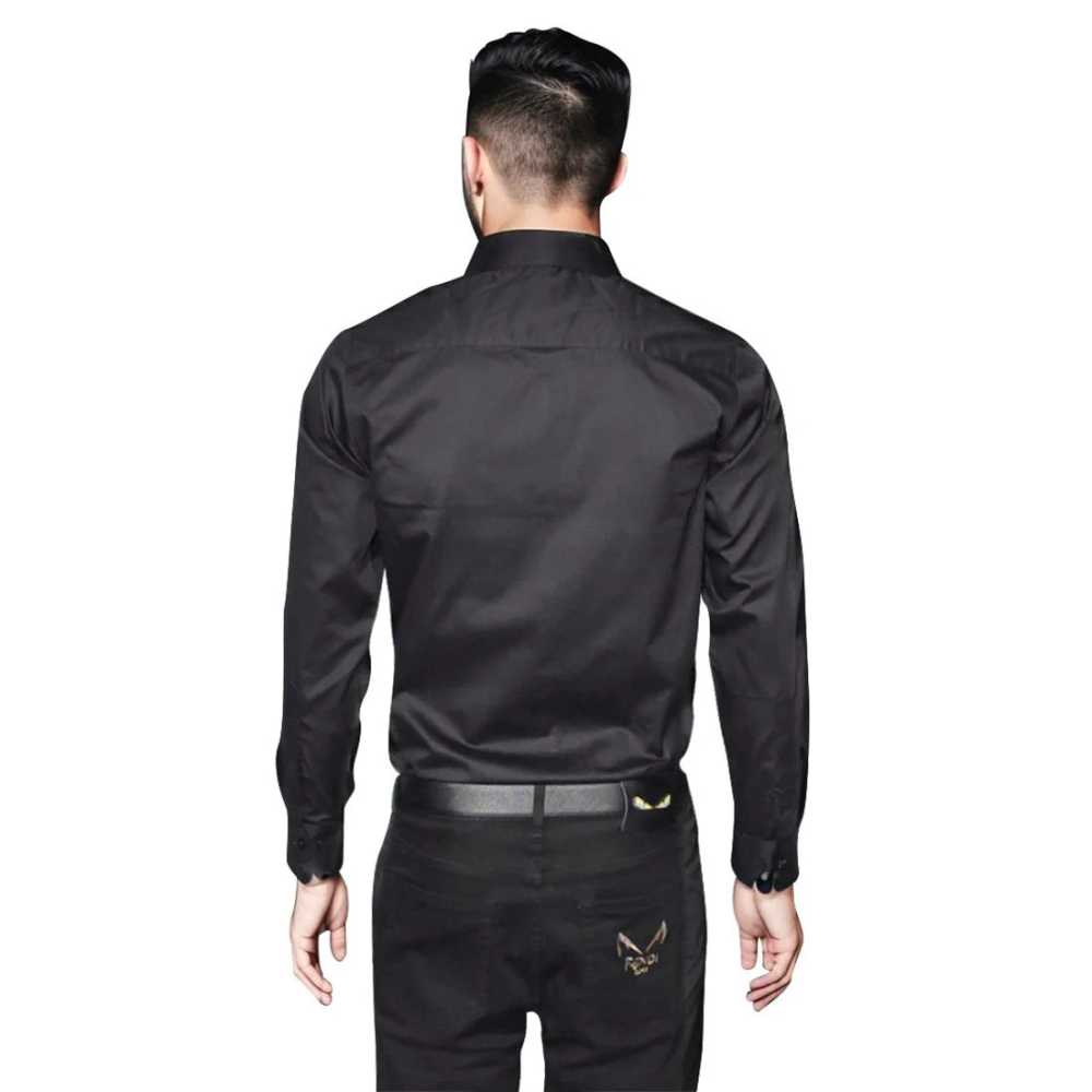 Louis Vuitton Black Premium Quality Men's Stylish Shirt-1