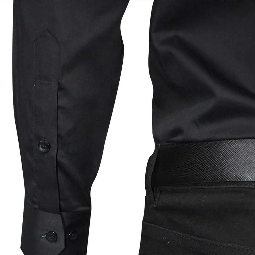 Louis Vuitton Black Premium Quality New Designer Men's Casual Shirt-4