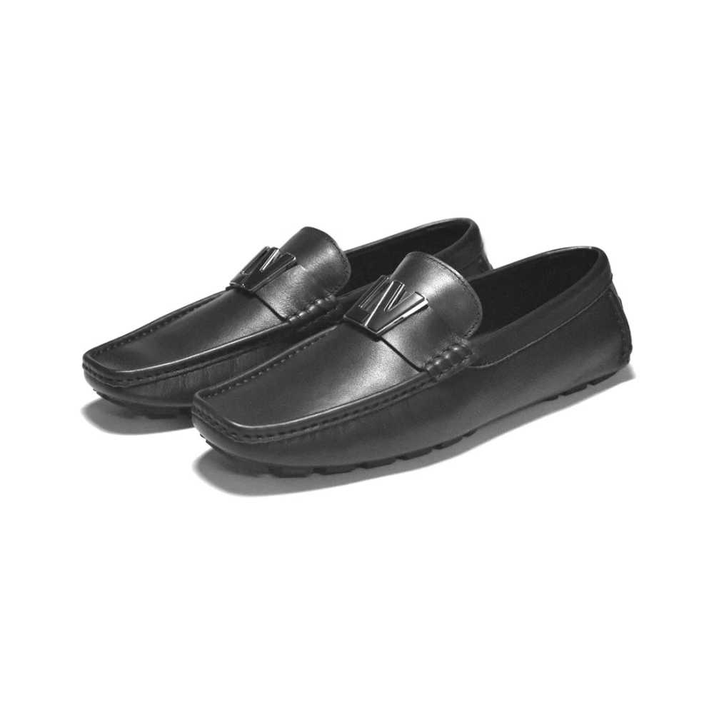 Louis Vuitton Black Premium Quality Loafers