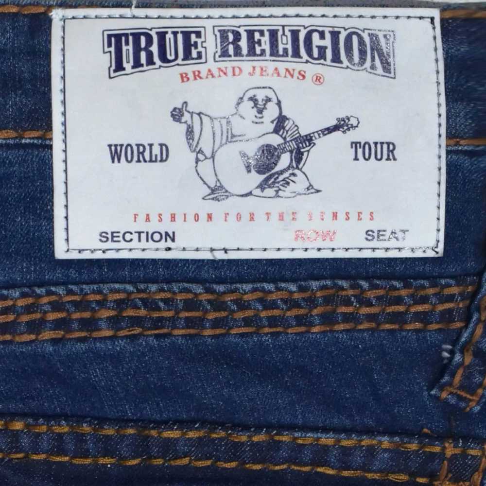 True Religion Dark Blue Premium Quality Jeans-4