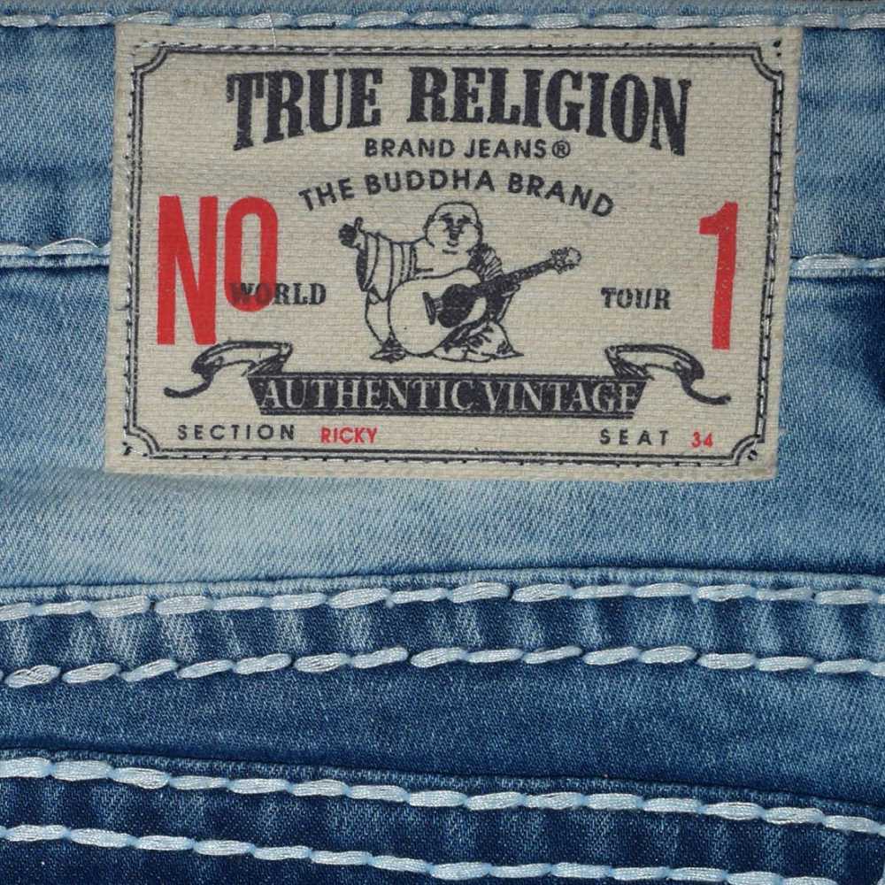 True Religion Light Blue Premium Quality Jeans-4