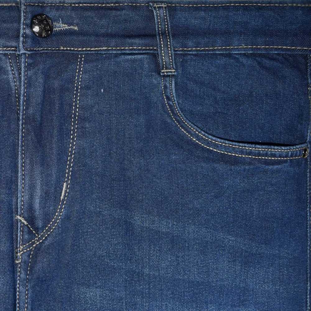 Louis Vuitton Dark Blue Premium Quality Denim Jeans-1