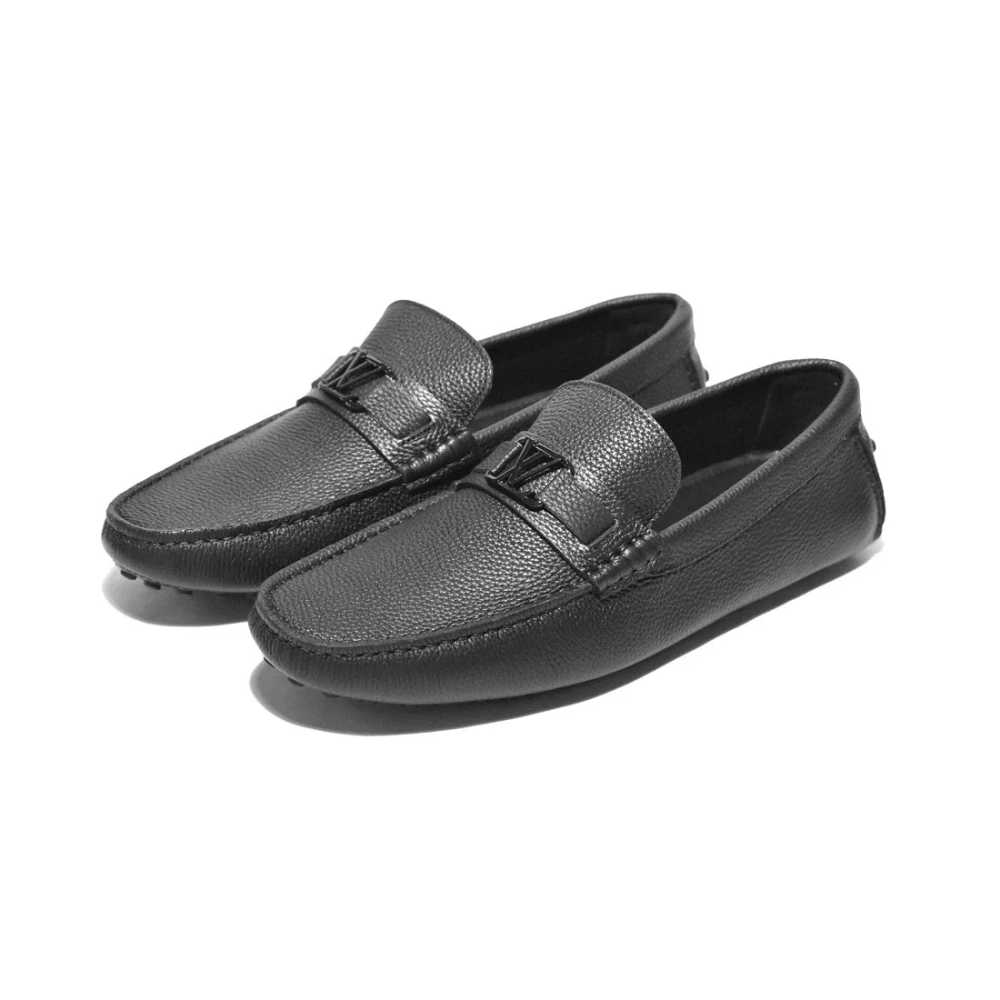 Louis Vuitton Black Premium Quality Loafers