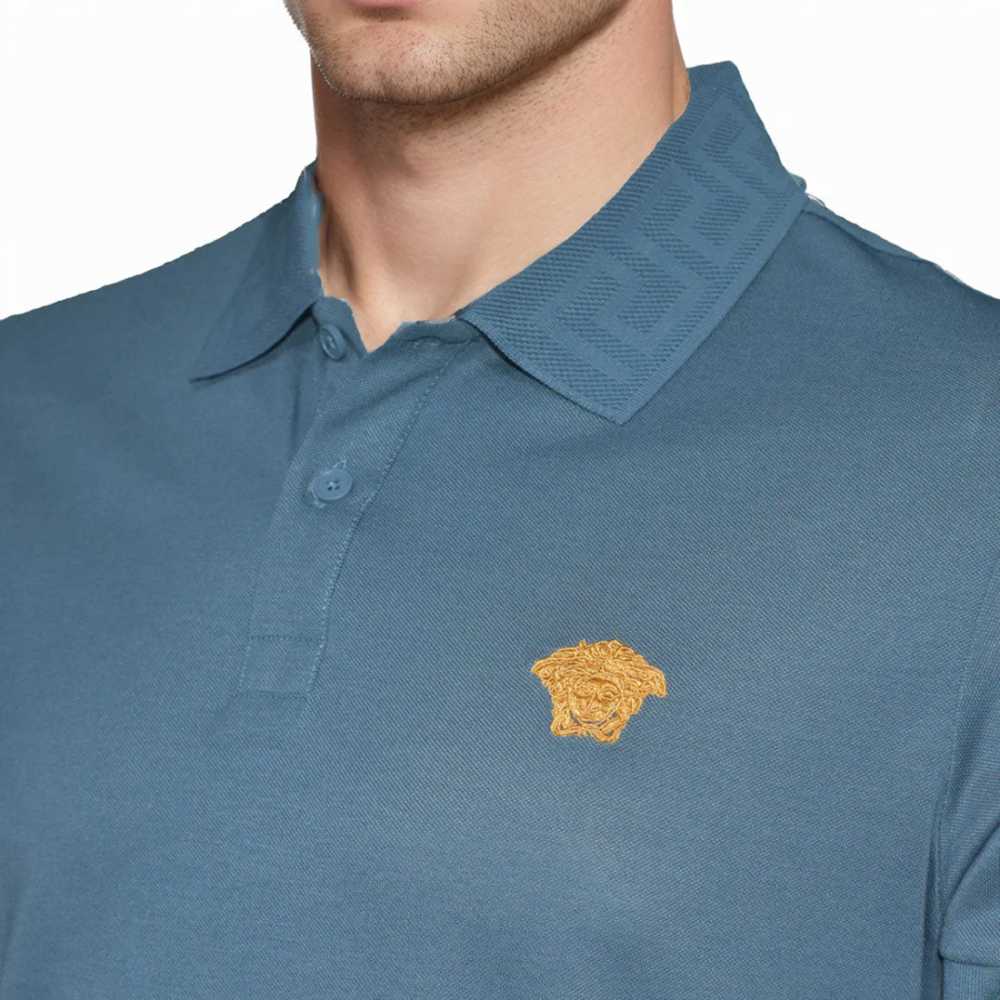 Versace Blue Premium Quality T-shirt-2