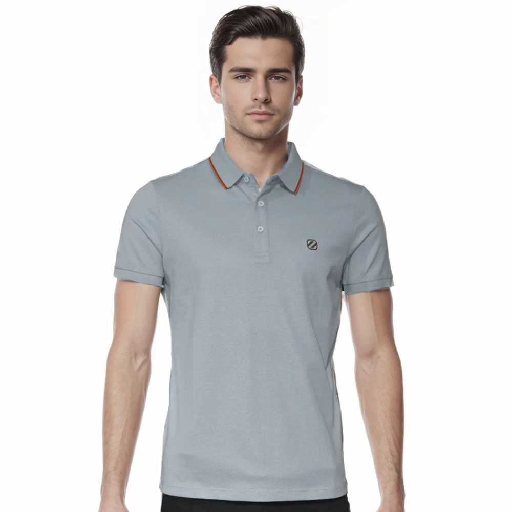 Zegna Light Blue Premium Quality T-shirt
