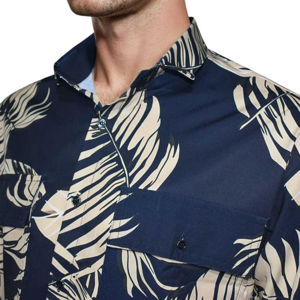 Amiri Tropical Print Premium Quality Men's Shirts-thumb-2