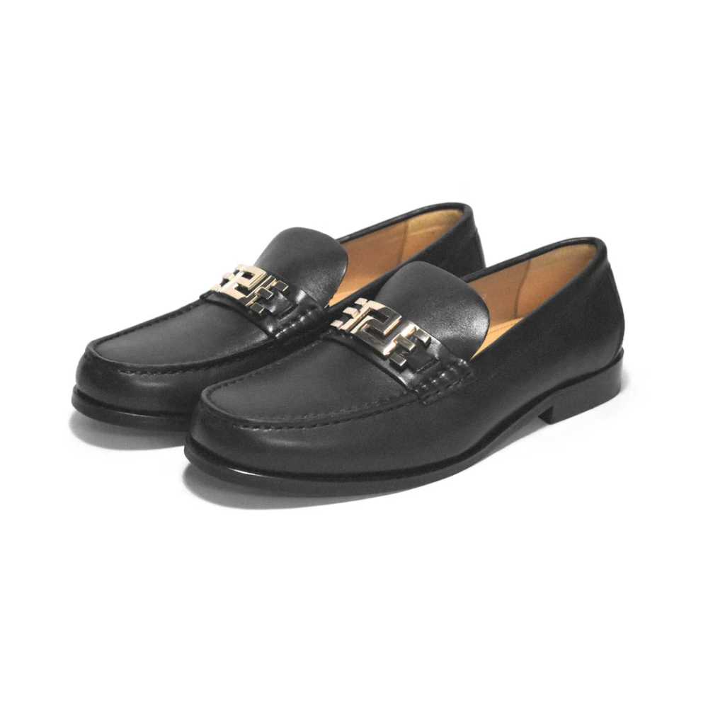Versace Black Premium Quality Loafers