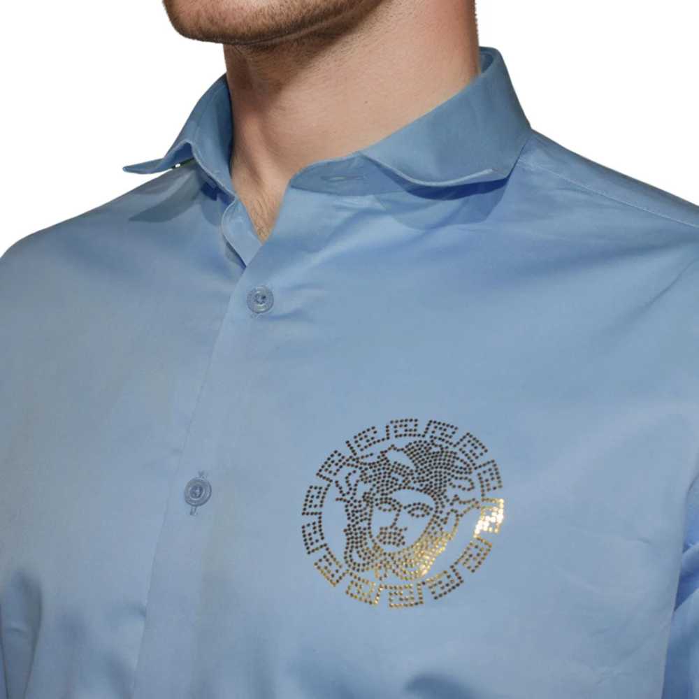 Versace Sky Blue Premium Quality Shirt-2