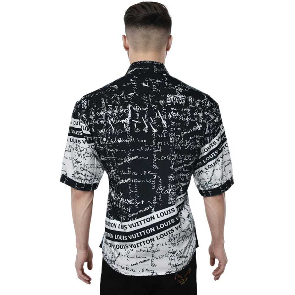Louis Vuitton Black Premium Quality Button Shirt-1