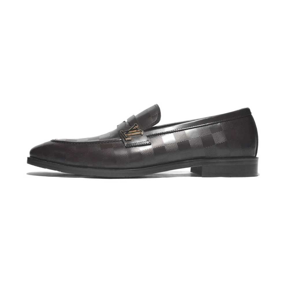 Louis Vuitton Brown Premium Quality Loafers-1