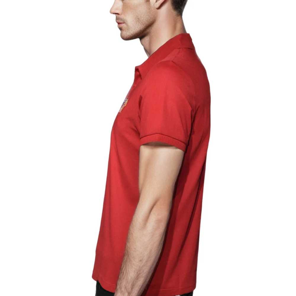 Versace Red Premium Quality Polo T-Shirt-3