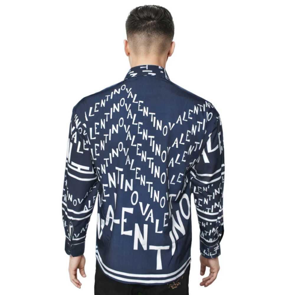Valentino Printed Black Premium Quality Shirt-thumb-1