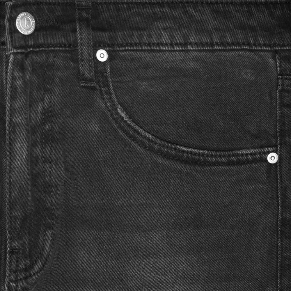 Golden Goose Pocket Printed Black Denim Jeans-1