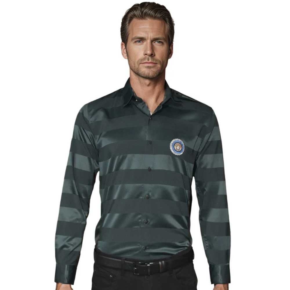 Versace Green Premium Quality Designer Shirt-0