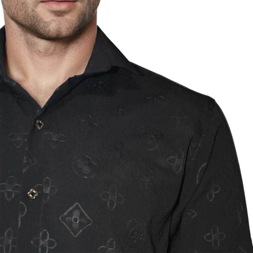 Louis Vuitton Embossed Black Premium shirt-4