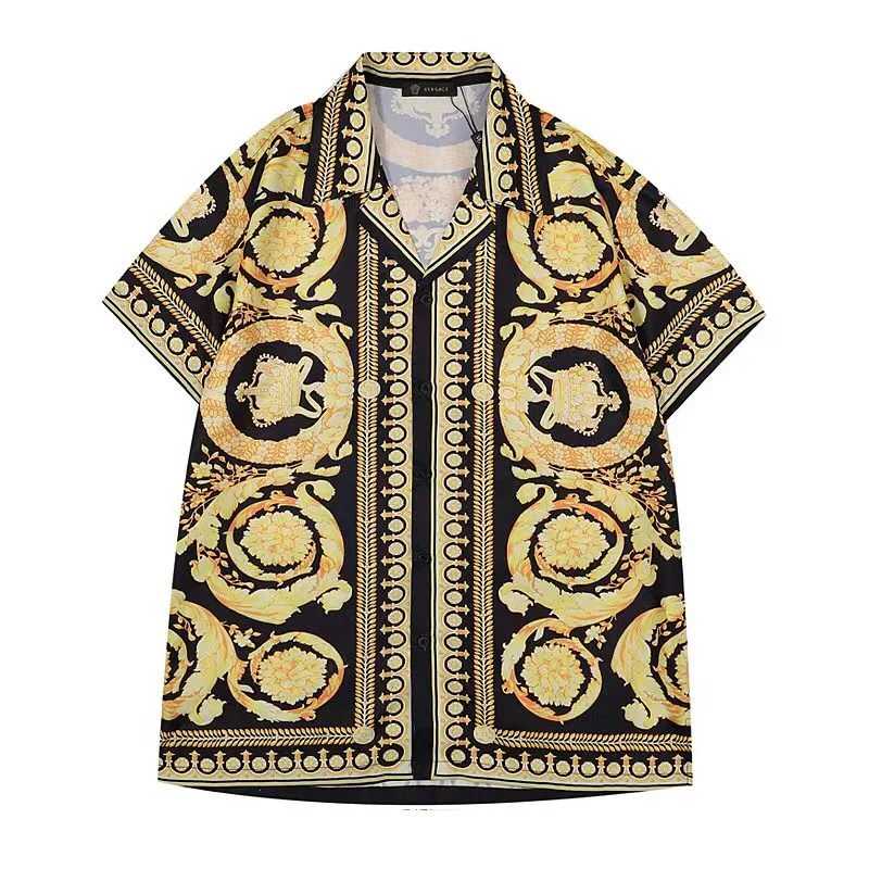Versace Barocco Silk Shirt-0