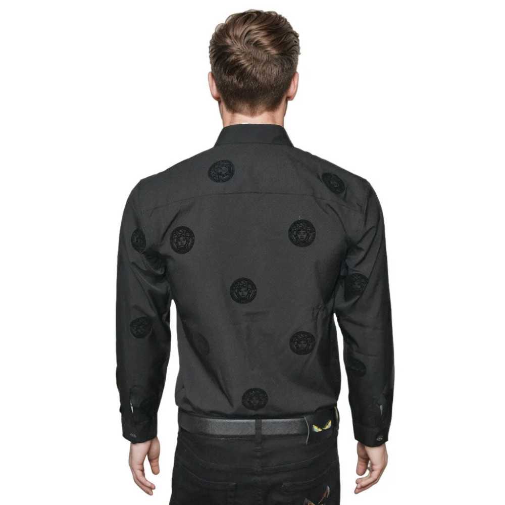 Versace Black Premium Quality Designer Shirt-1