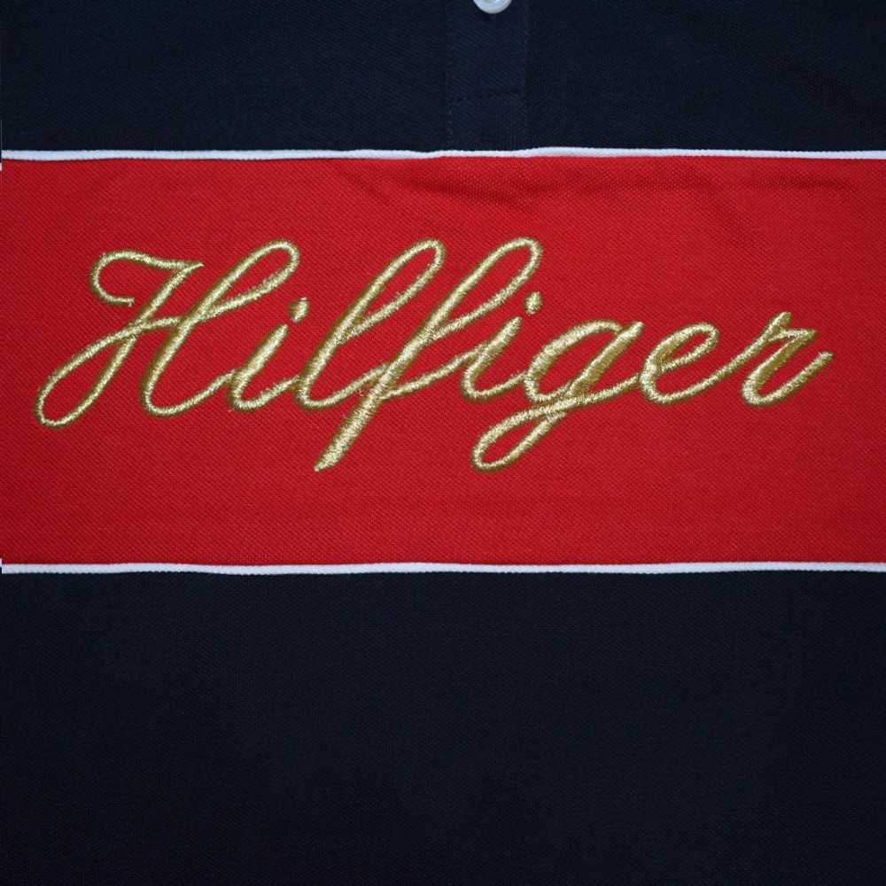 Tommy Hilfiger Dark Blue Premium Quality Women T-shirt-3