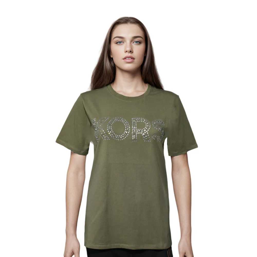 Michael Kors Green Premium Quality Women T-shirt