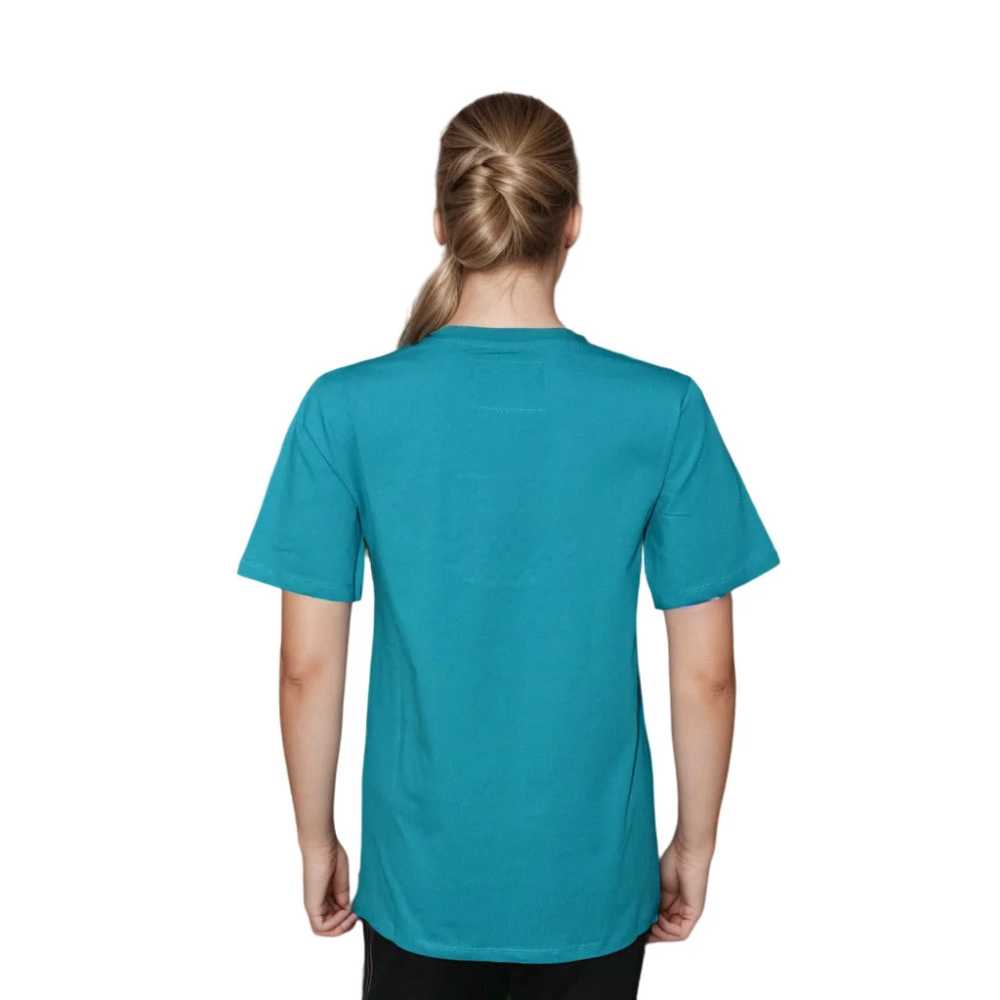 Abercrombie Blue Premium Quality Women T-shirt-1