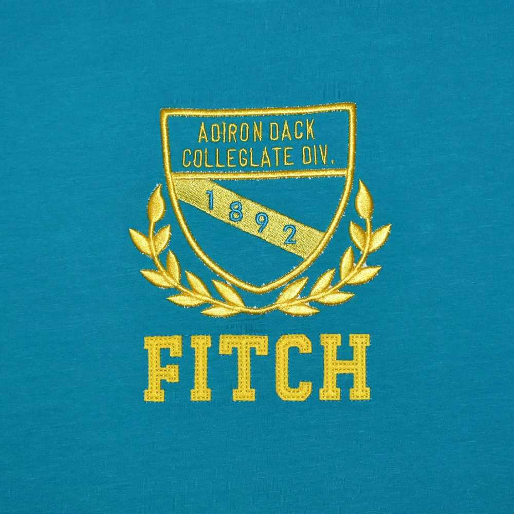 Abercrombie Blue Premium Quality Women T-shirt-3