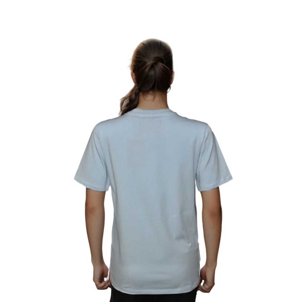 Abercrombie Light Blue Premium Quality Women T-shirt-1