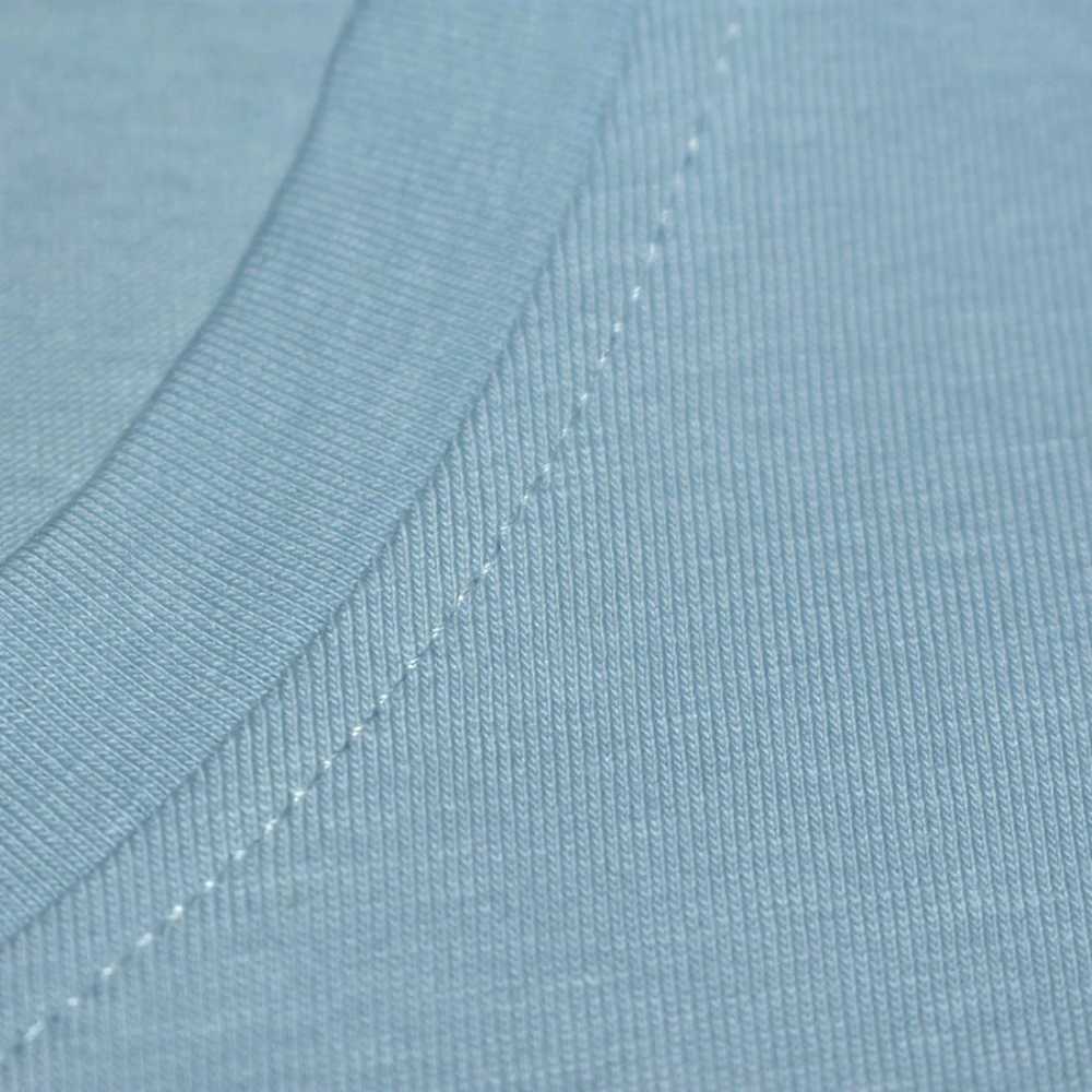 Abercrombie Light Blue Premium Quality Women T-shirt-4