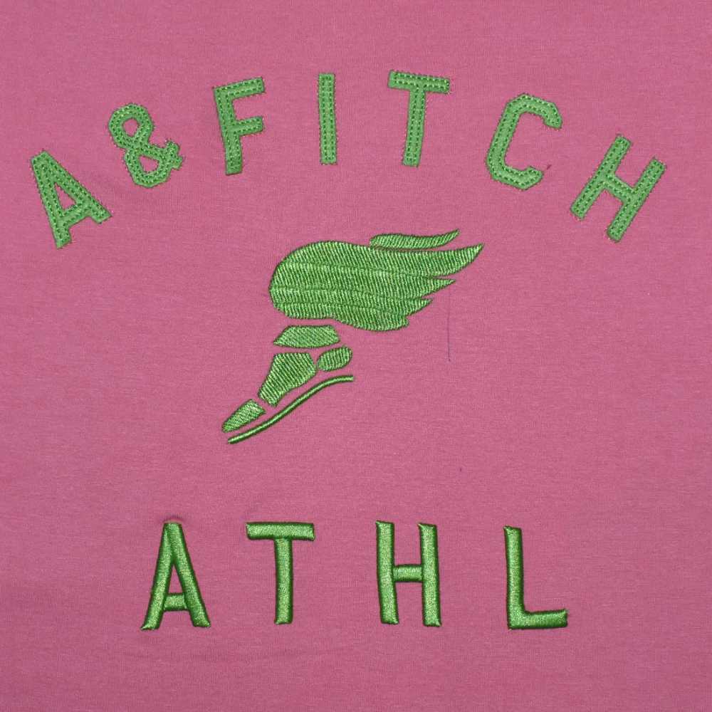 Abercrombie Pink Premium Quality Women T-shirt-3