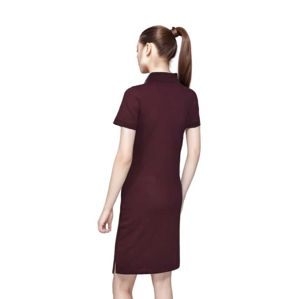 Tory Burch Wine Premium Quality Dress-thumb-2