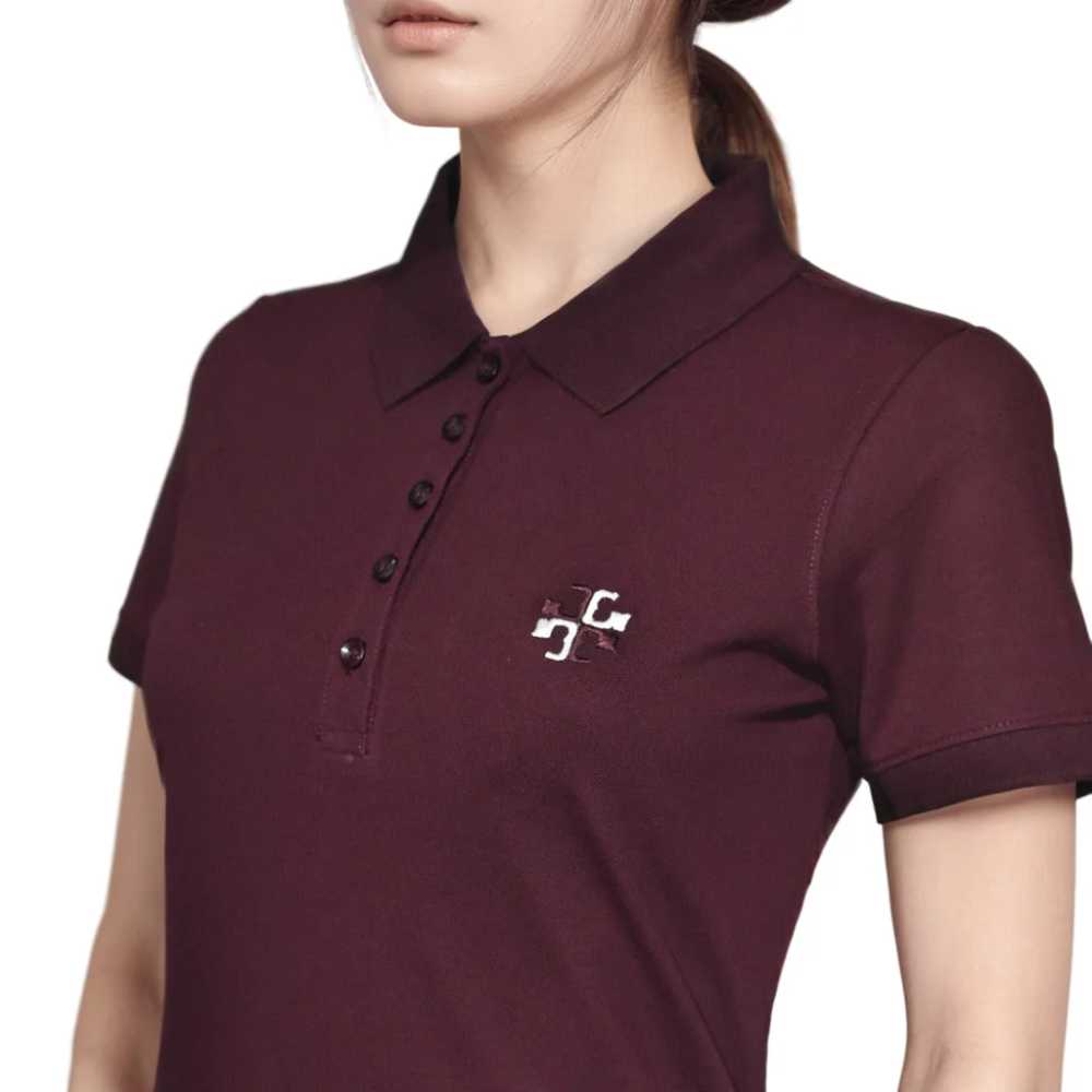 Tory Burch Wine Premium Quality Dress-thumb-3