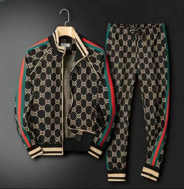 Gucci GG Black Premium Quality Tracksuit-0