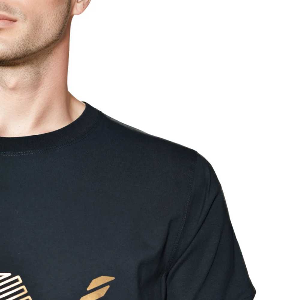 Armani Exchange Premium Black Polo T-shirt-thumb-4